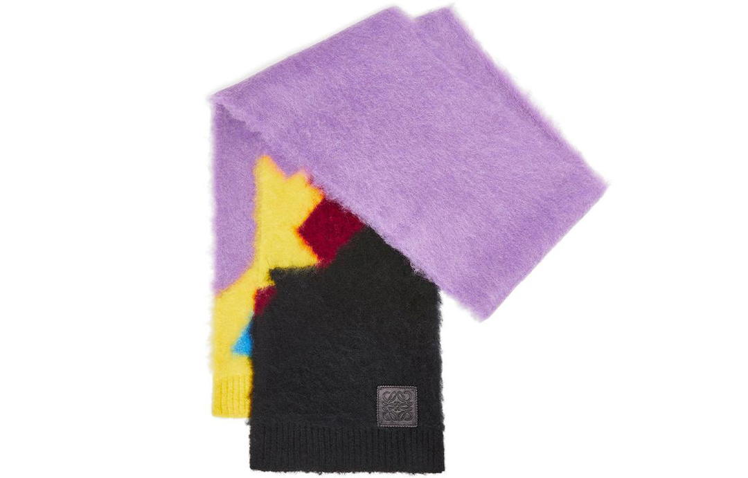 Loewe Loewe Knit Scarves Women's Multicolor