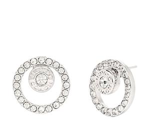 Buy Coach Brass Stud Earrings Women's Silver at Sasom – Authentic and Ready to Ship