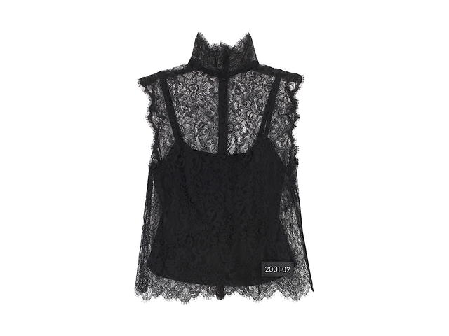 Dolce & Gabbana Dolce  Gabbana Lace Topblack Polyamide 38 Cotton 19 Viscose 43 Silk 91 Elastane 9 - view 1