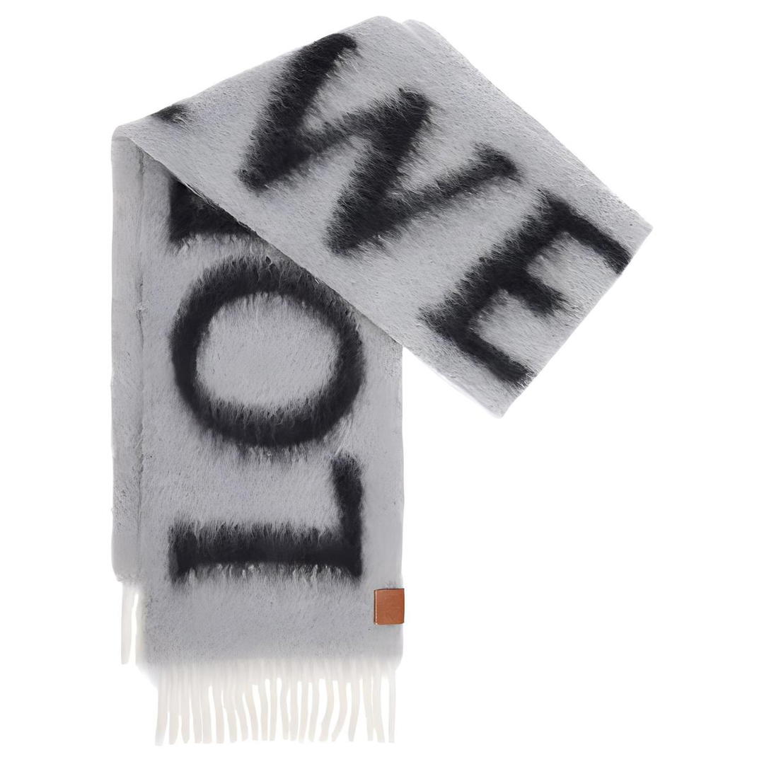 Loewe Loewe - Knit Scarves Women's Gray