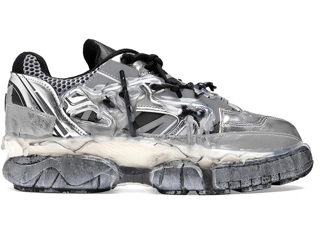 Maison Margiela Maison Margiela Fusion Low Top Silver Black