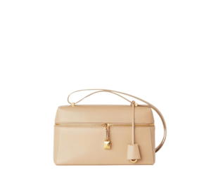 Buy Loro Piana Extra Bag L27 In Light Mastic Smooth Calfskin With Gold Hardware at Sasom – Authentic and Ready to Ship