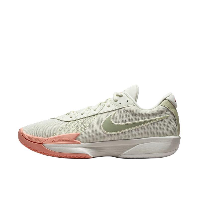 Nike Nike Air Zoom G.T. Cut Academy Anti Slip Wear Resistant Low Top Basketball Shoes Unisex Light Olive Green