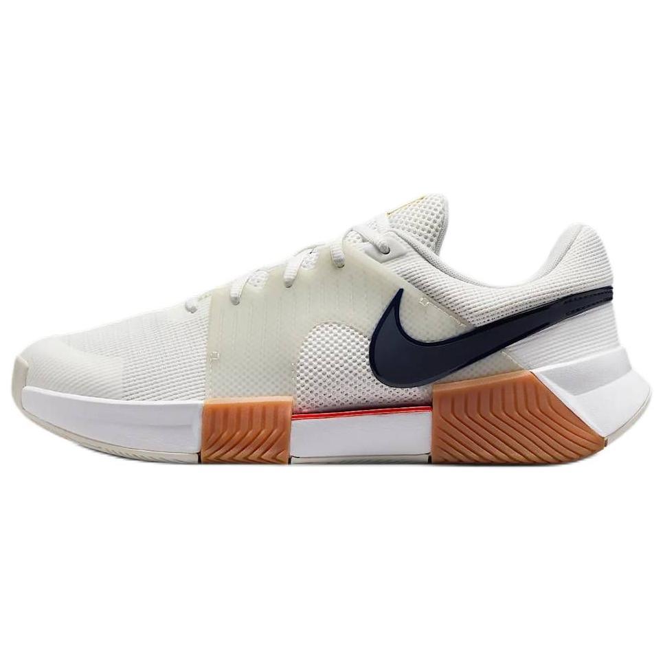 Nike Nike Zoom GP Challenge 1 Anti Slip Wear Resistant Low Top Tennis Shoes Men's White