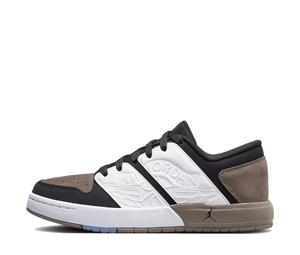 Buy Jordan Nu Retro 1 Anti Slip Wear Resistant Low Top Kids Lifestyle Shoes Black WHITE BROWN Teenagers at Sasom – Authentic and Ready to Ship