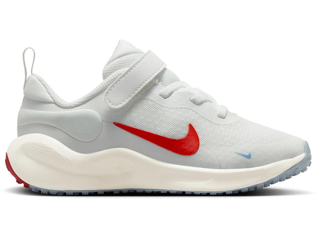 Nike Nike Revolution 7 Summit White Sail Psychic Blue Picante Red (PS)