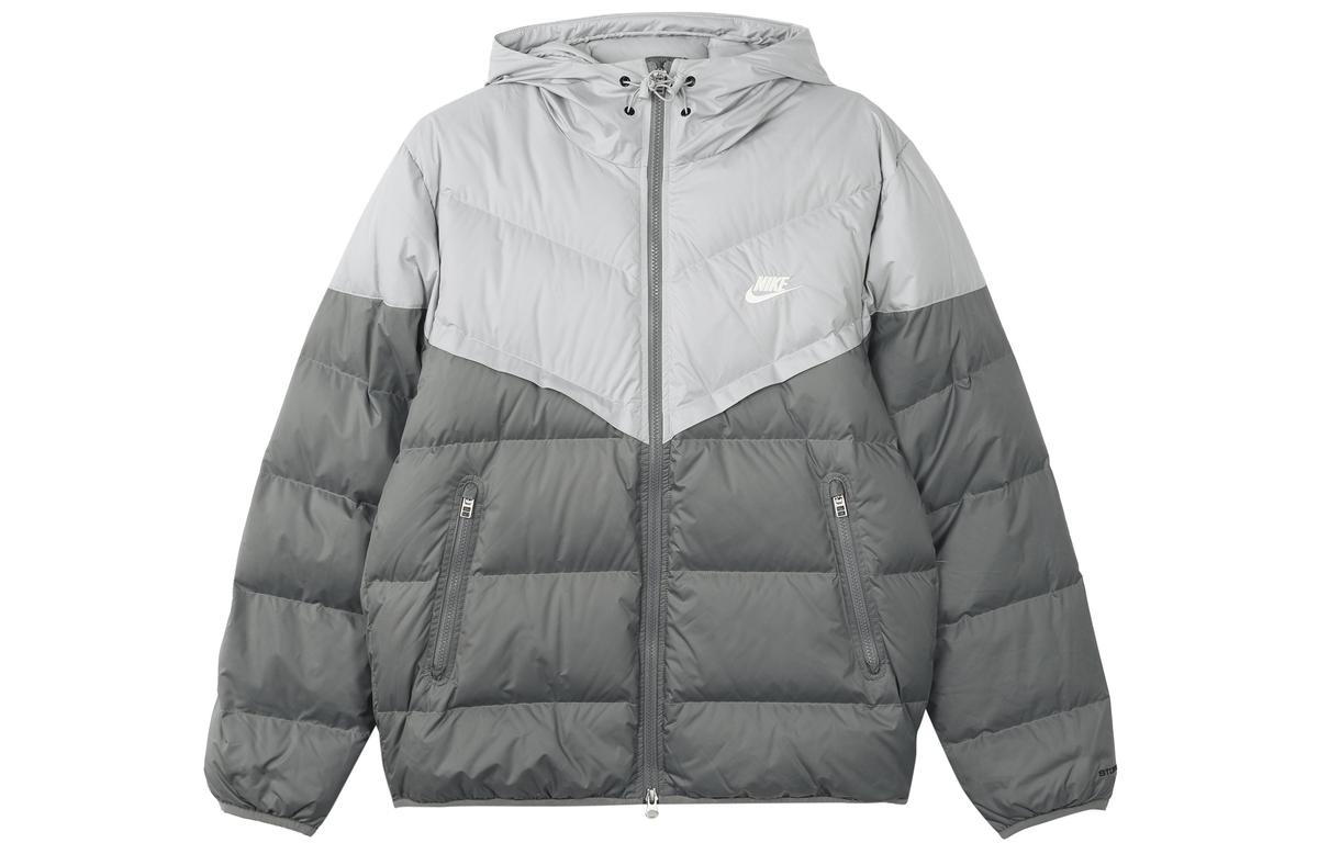 Nike Nike Down Jackets Men Gray