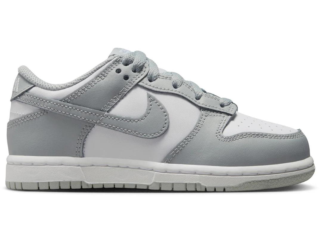 Nike Nike Dunk Low White Light Smoke Grey (PS)