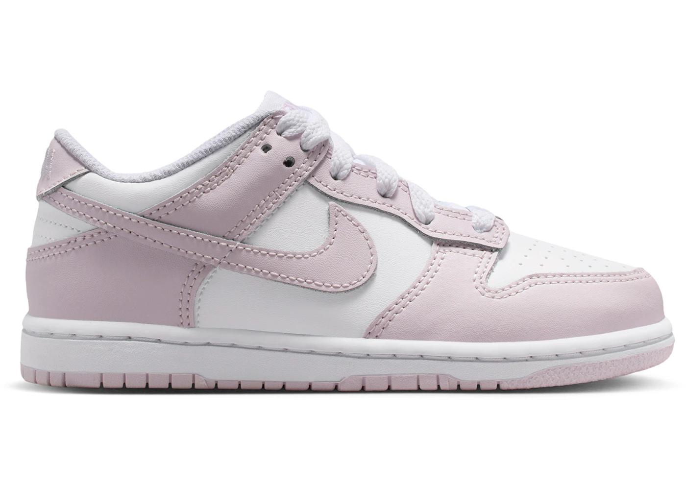 Nike Nike Dunk Low White Light Violet (PS)