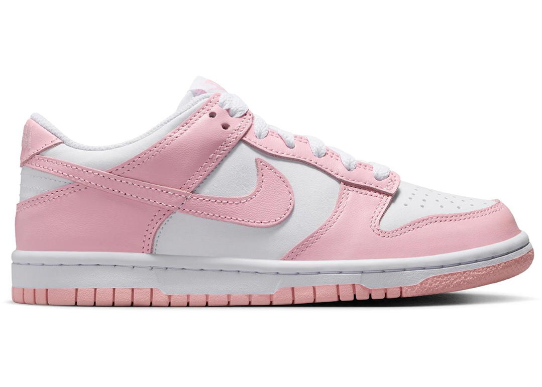 Nike Nike Dunk Low White Medium Soft Pink (GS)