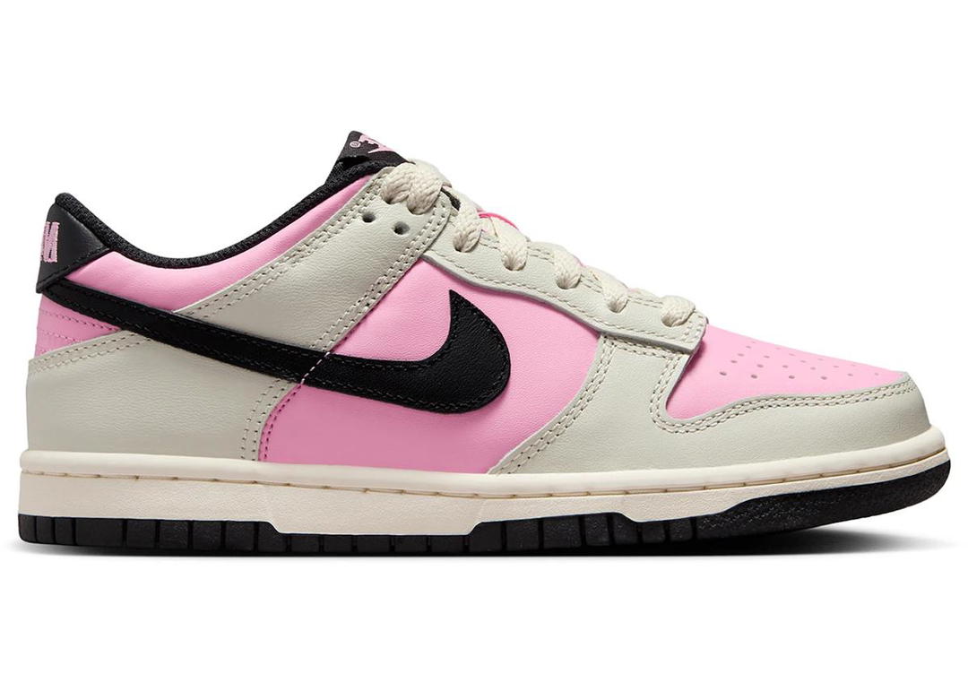 Nike Nike Dunk Low Pink Rise Light Orewood Brown Pale Ivory Black (GS)