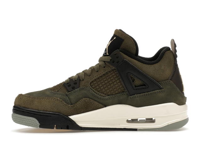 Jordan Jordan 4 Retro SE Craft Medium Olive (GS) - view 3