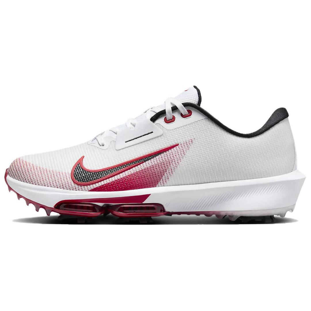 Nike Nike Infinity Tour 2 Anti-Slip Wear-Resistant Low-Top Golf Shoes Unisex White Red