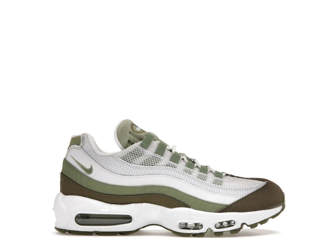 Nike Nike Air Max 95 White Medium Olive Oil Green