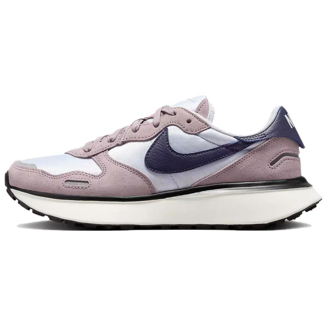 Nike Nike Phoenix Waffle Anti Slip Wear Resistant Low Top Casual Shoes Women's Pink White Black