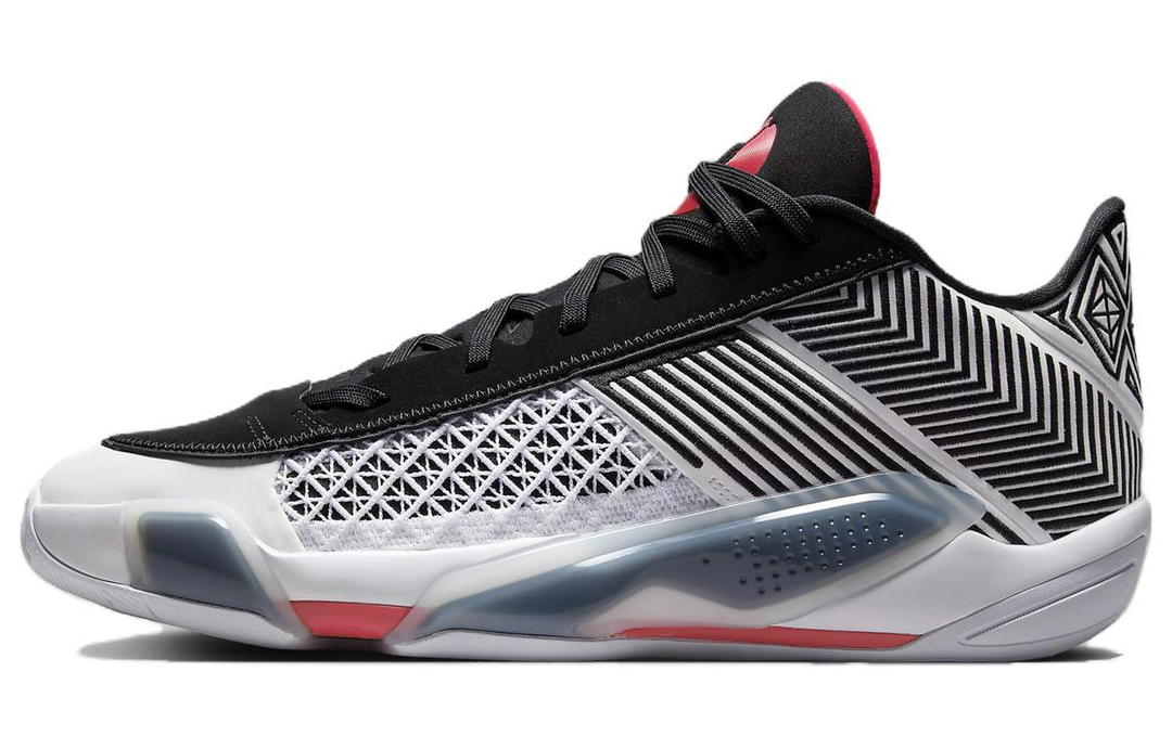 Jordan Jordan 38 Low White Siren Red Black