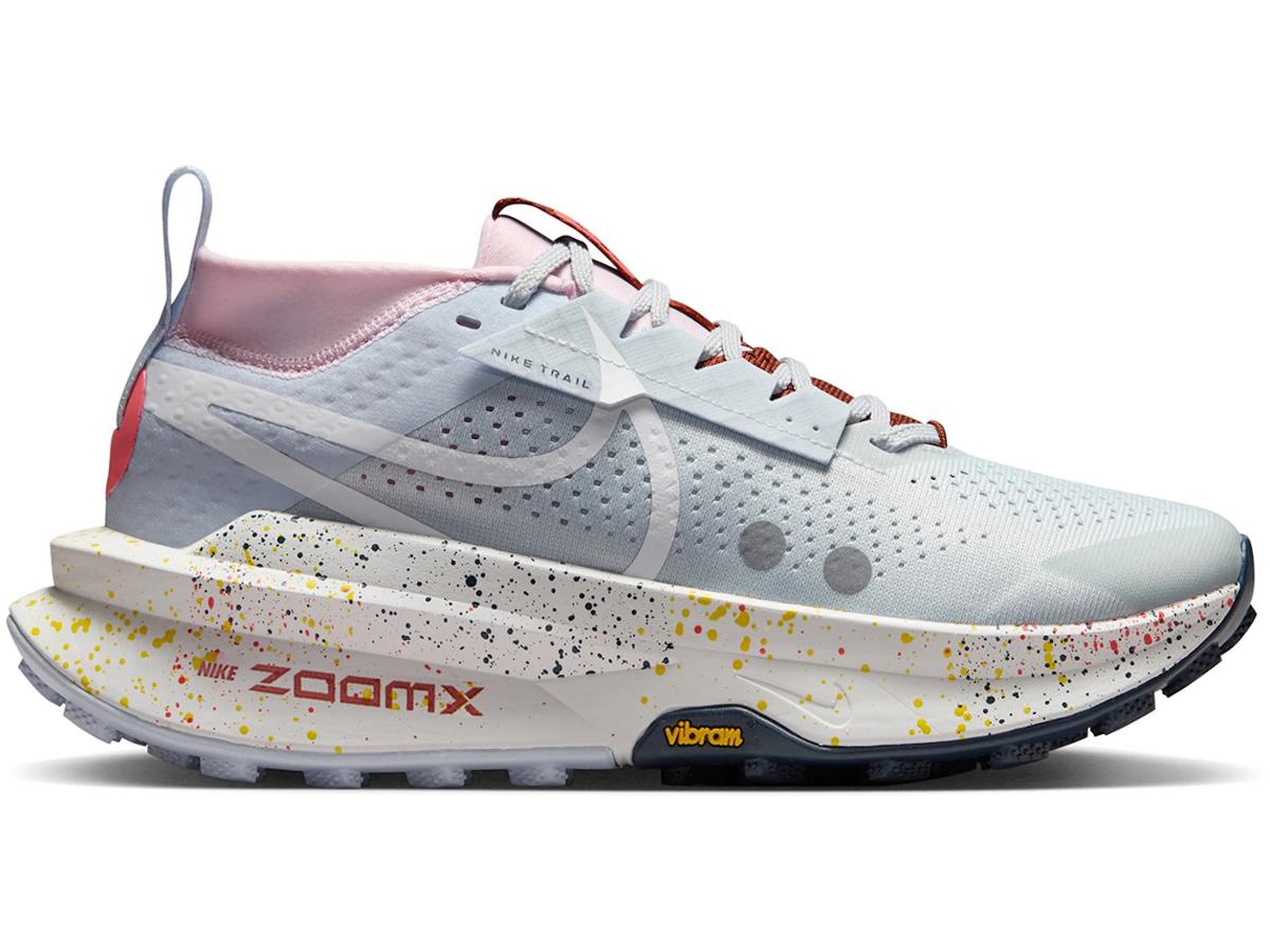 Nike Nike ZoomX Zegama Trail 2 Pure Platinum Football Grey Pink Foam White (Women's)