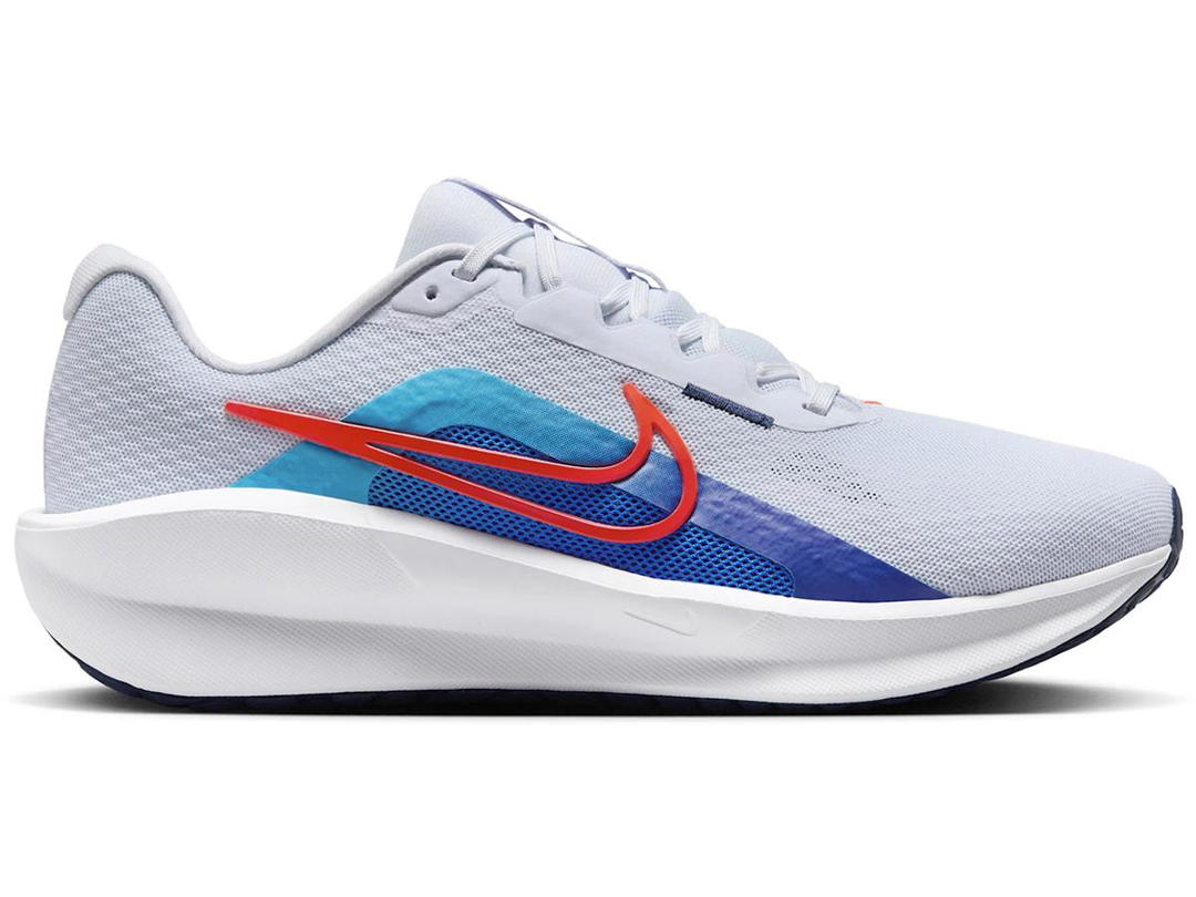 Nike Nike Downshifter 13 Football Grey Deep Night Blue Lightning Bright Crimson