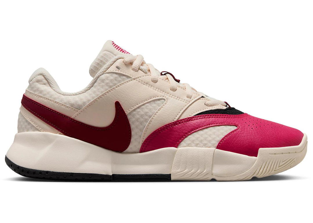 Nike Nike Court Lite 4 Pale Ivory Sail Black Team Red (Women's)