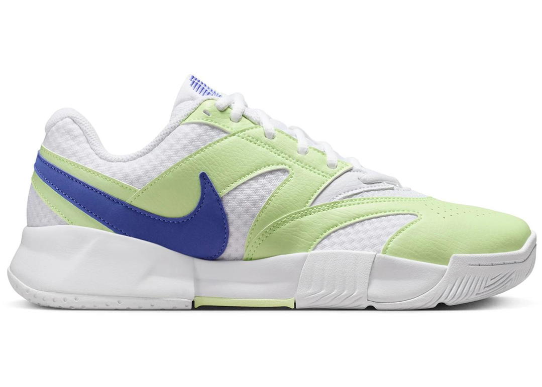 Nike Nike Court Lite 4 White Light Liquid Lime Sapphire (Women's)