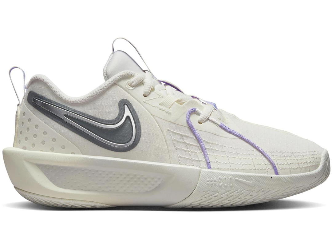 Nike Nike Air Zoom GT Cut 3 Sail Light Bone Metallic Silver Smoke Grey (GS)