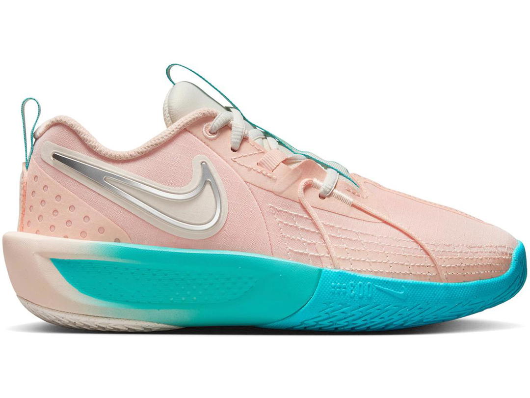 Nike Nike Air Zoom GT Cut 3 Washed Coral Dusty Cactus Metallic Silver Chalk (GS)