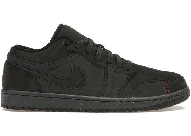 Jordan Jordan 1 Low SE Craft Dark Smoke Grey Varsity Red - view 1