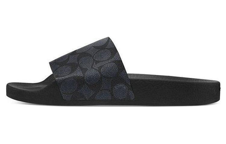 Coach Coach Slide Slippers Men's Black
