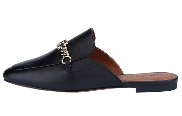 Coach Coach Wrap-toe Slippers Women's Black