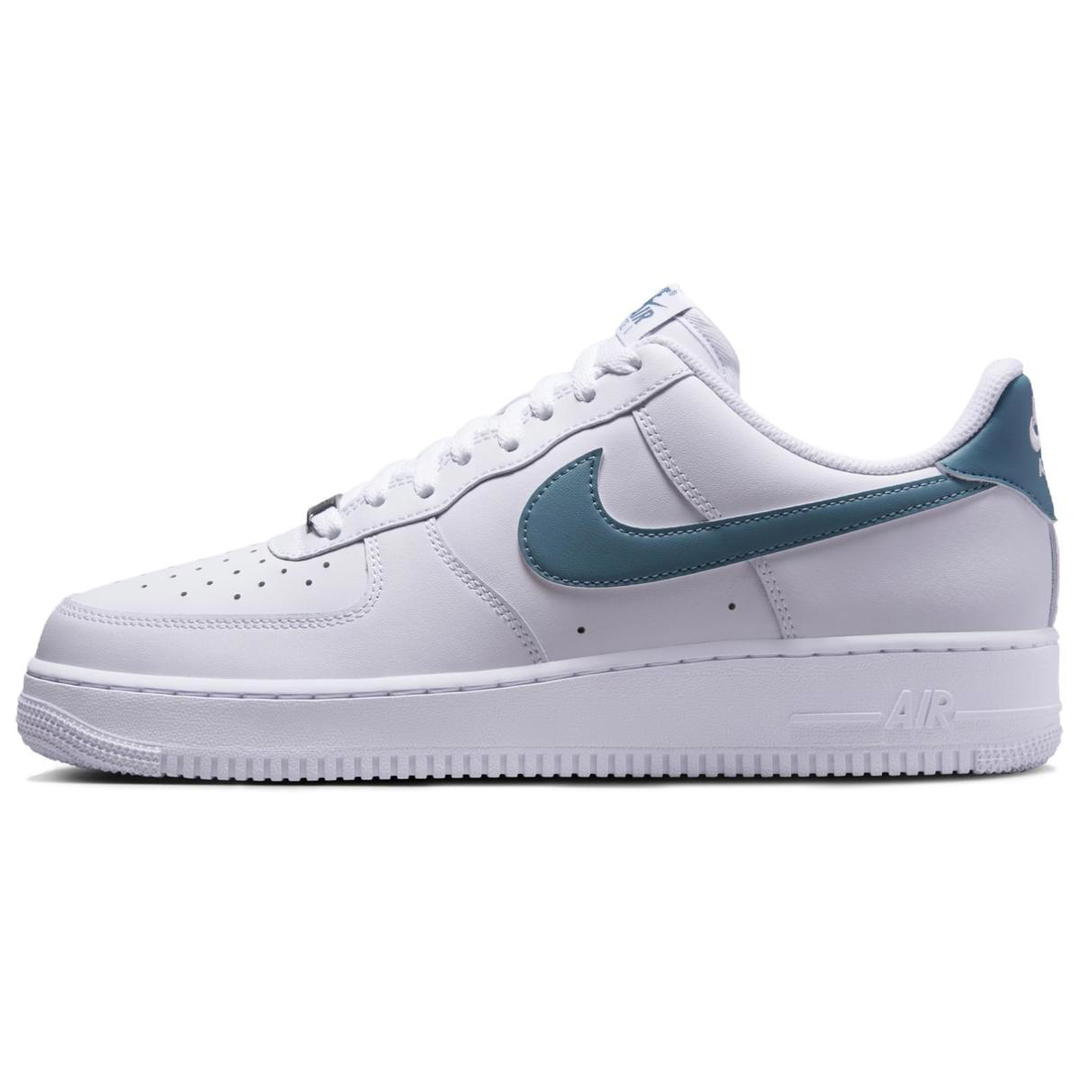Nike Nike Air Force 1 Anti Slip Wear Resistant Low Top Skateboard Shoes Men's White
