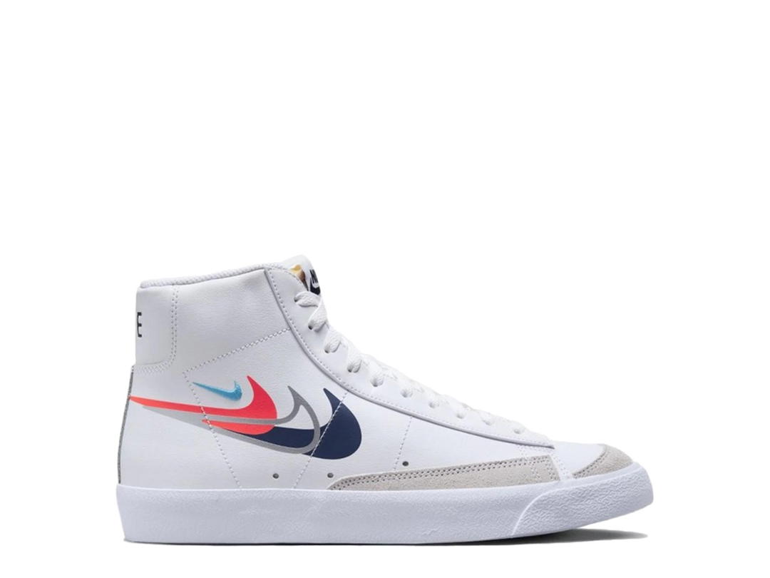 Nike Nike Blazer Mid 77 Multi Swoosh White Multi-Color