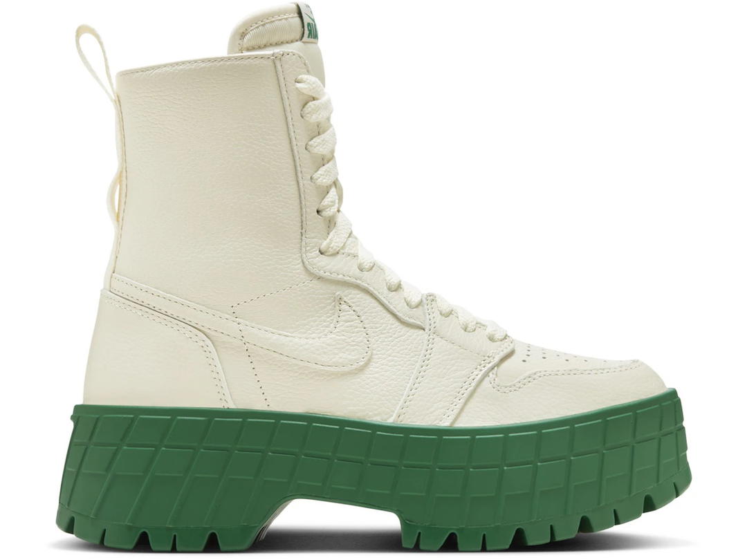 Jordan Jordan 1 High Brooklyn Coconut Milk Pine Green (Women's)
