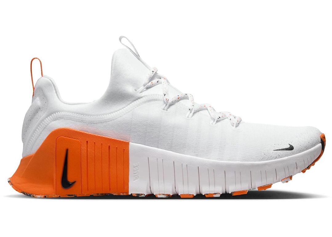 Nike Nike Free Metcon 6 White Safety Orange Black