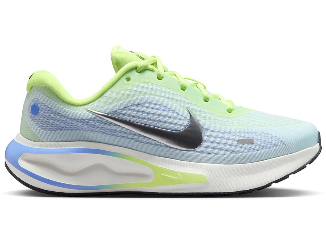 Nike Nike Journey Run Light Lemon Twist Glacier Blue Royal Pulse Metallic Silver (Women's)