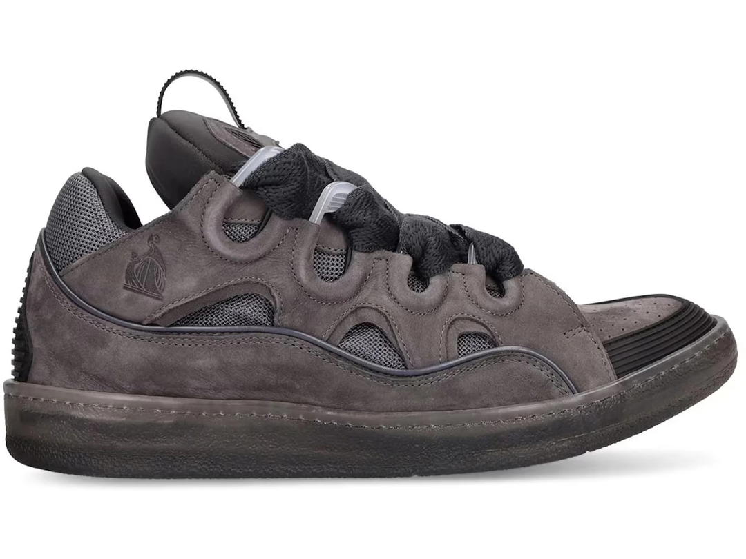 Lanvin Lanvin Leather Curb Dark Grey