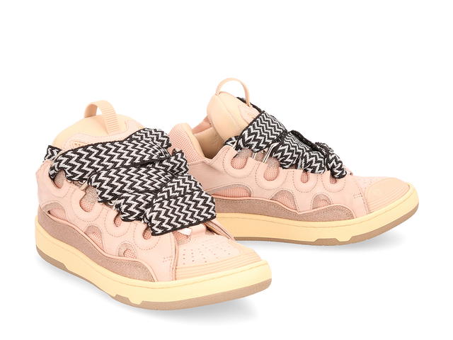 Lanvin Lanvin Sneakers Lowtop Curbpink Elastane 18 Calf Rubber Polyester 82 - view 3