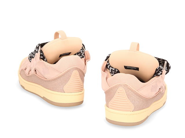 Lanvin Lanvin Sneakers Lowtop Curbpink Elastane 18 Calf Rubber Polyester 82 - view 4