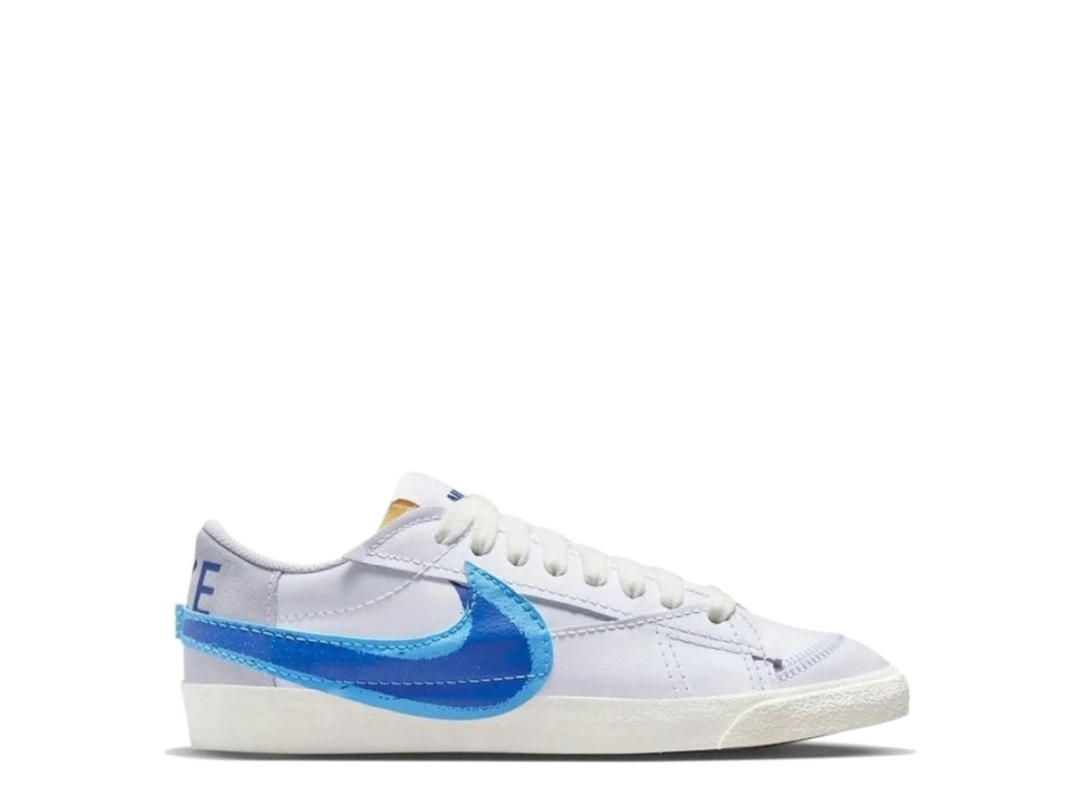 Nike Nike Blazer Low 77 Jumbo Double Swoosh White University Blue