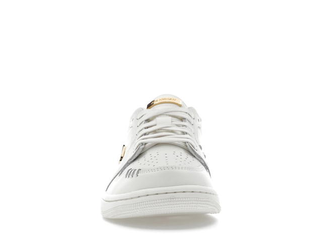Jordan Jordan 1 Low Method of Make Sail Metallic Gold (Women's) - view 2