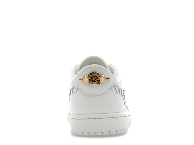 Jordan Jordan 1 Low Method of Make Sail Metallic Gold (Women's) - view 4