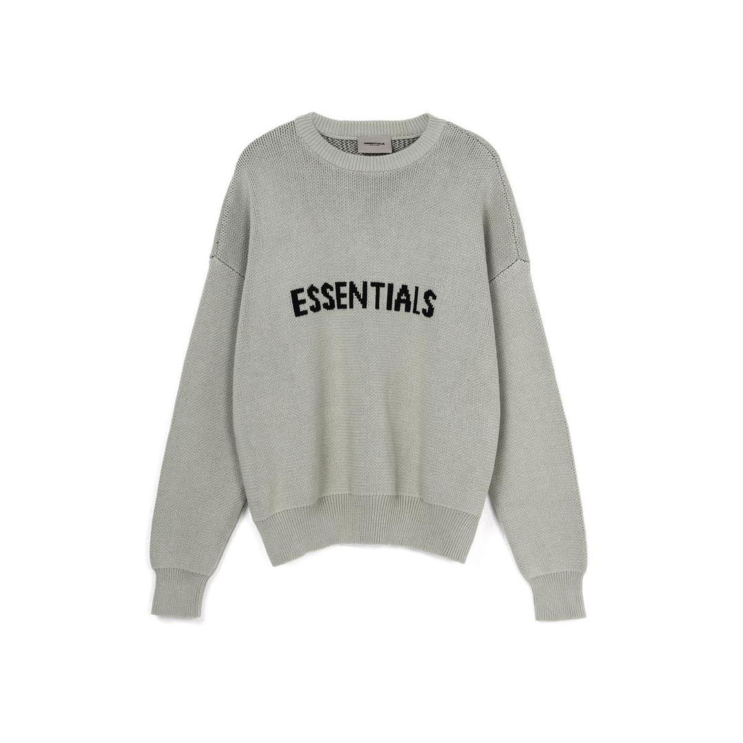 Fear of God Fear of God Essentials FW21 Knit Pullover Sweater Green Concrete