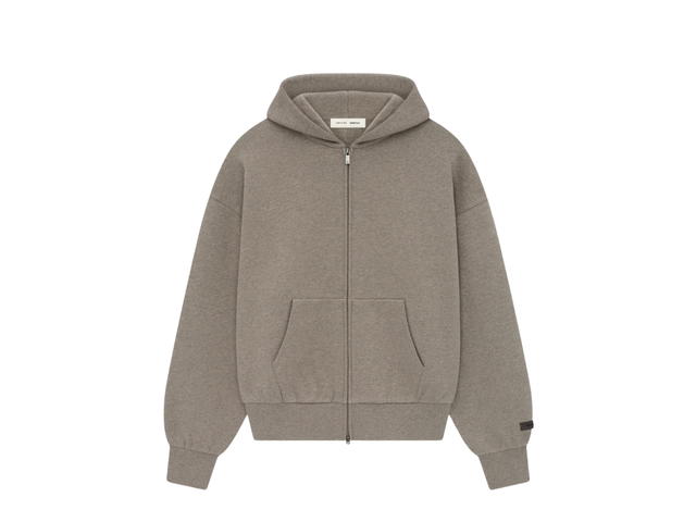 Fear of God Fear of God Essentials Classic Full Zip-Up Hoodie Homestead Heather - view 1