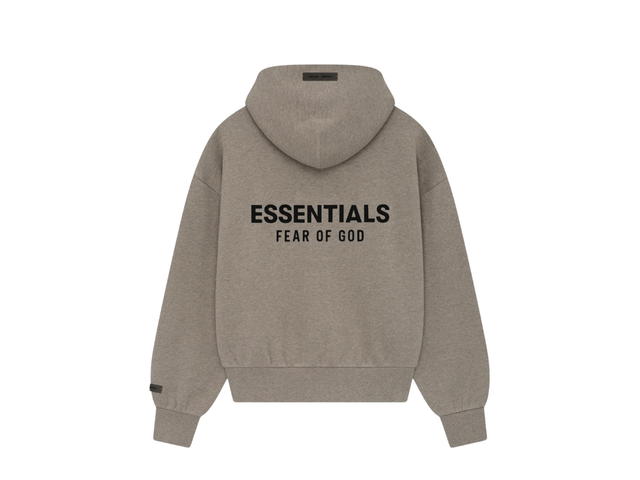 Fear of God Fear of God Essentials Classic Full Zip-Up Hoodie Homestead Heather - view 2