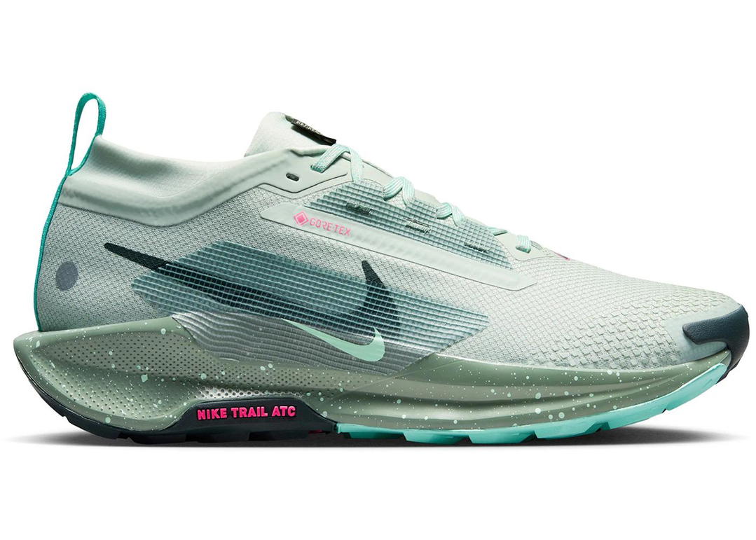 Nike Nike React Pegasus Trail 5 Gore-Tex Light Silver Clay Green