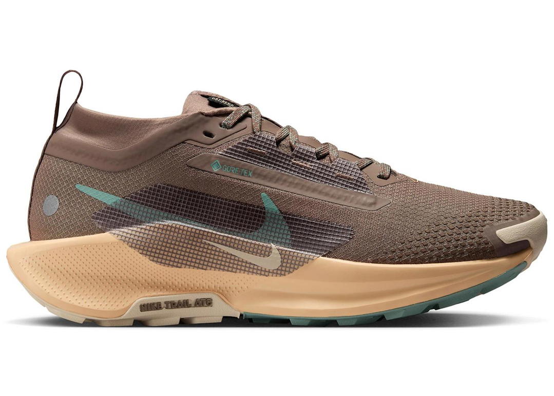 Nike Nike React Pegasus Trail 5 Gore-Tex Mink Brown Orange Chalk Pearl White Cannon (Women's)