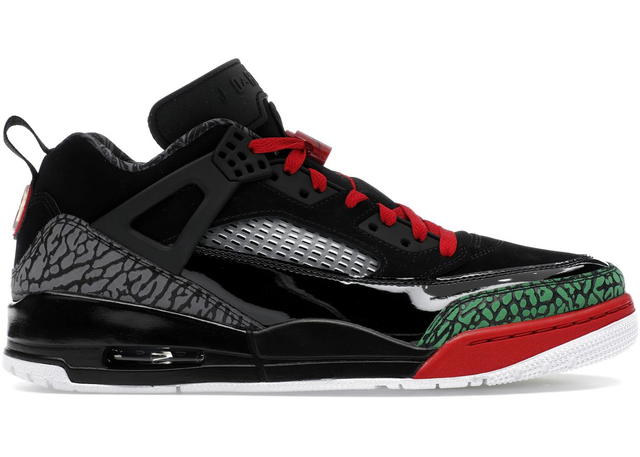 Jordan Jordan Spizike Low Black Classic Green White Varsity Red - view 1