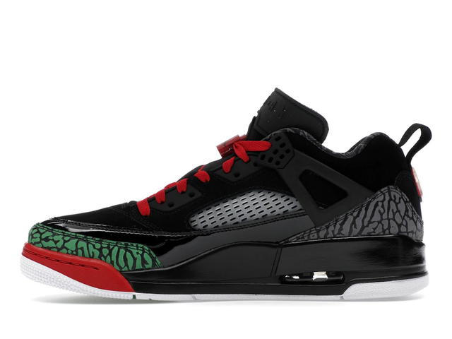 Jordan Jordan Spizike Low Black Classic Green White Varsity Red - view 3