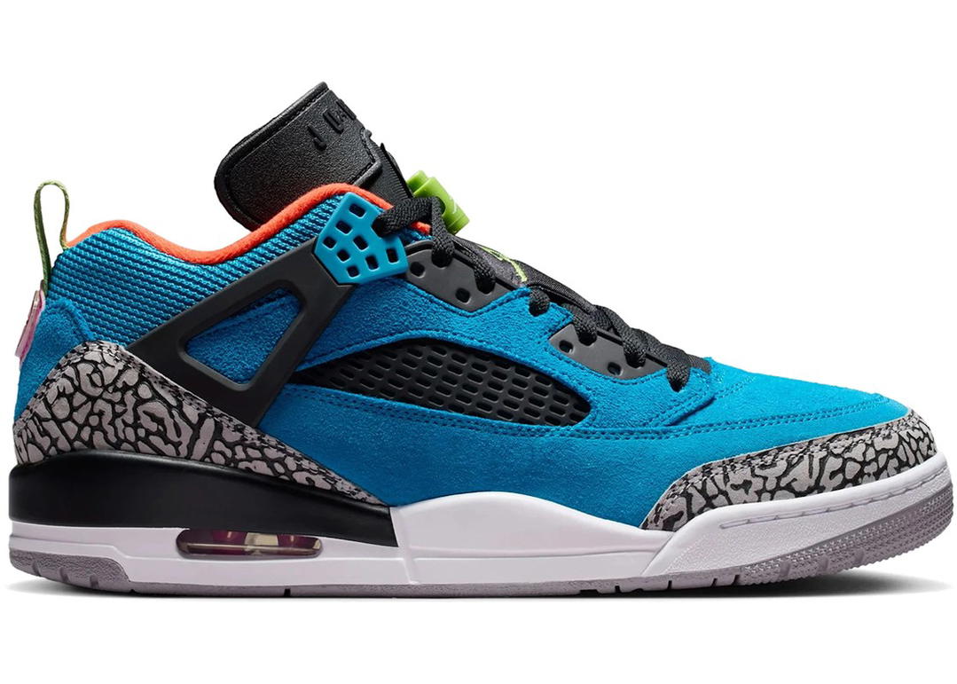 Jordan Jordan Spizike Low Neo Turquoise Light Crimson