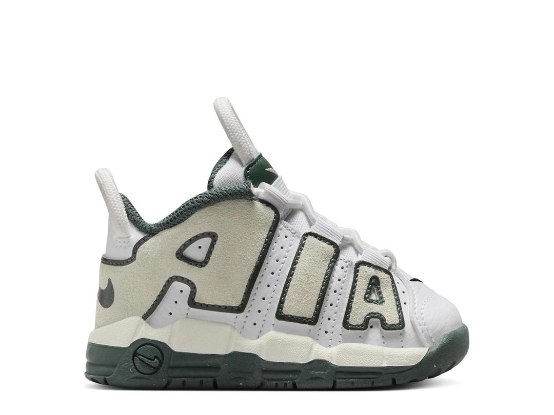 Nike Nike Air More Uptempo White Vintage Green Summit White Sea Glass (TD)