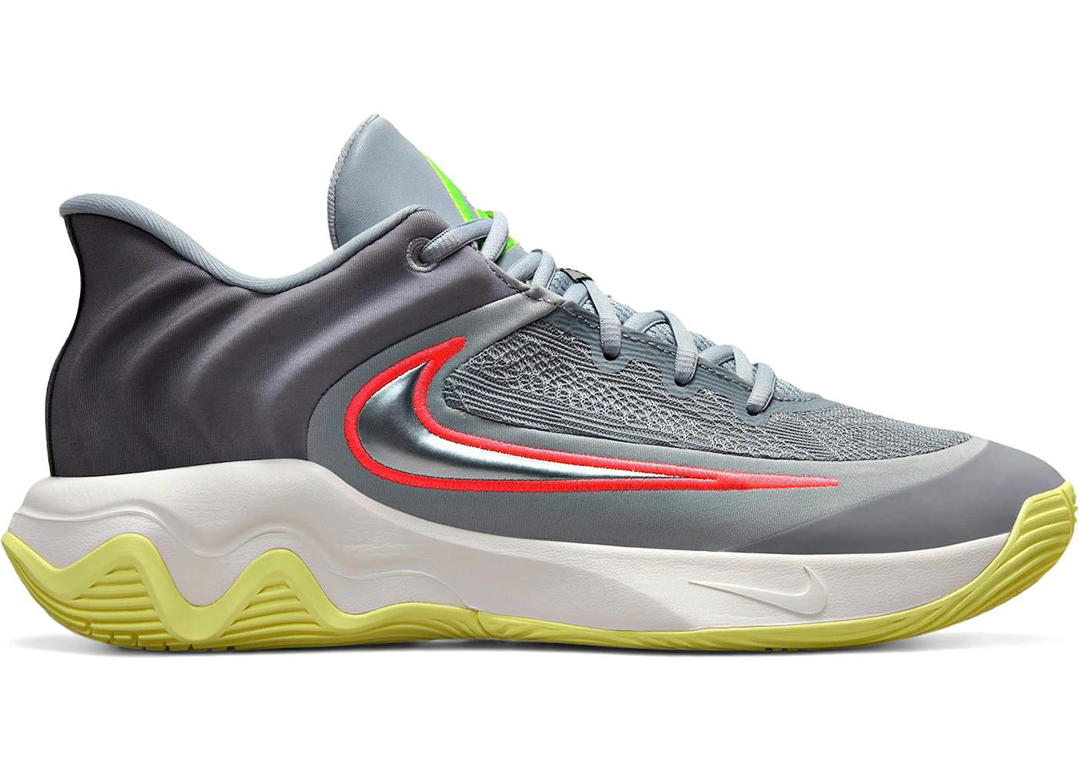 Nike Nike Giannis Immortality 4 Wolf Grey Luminous Green
